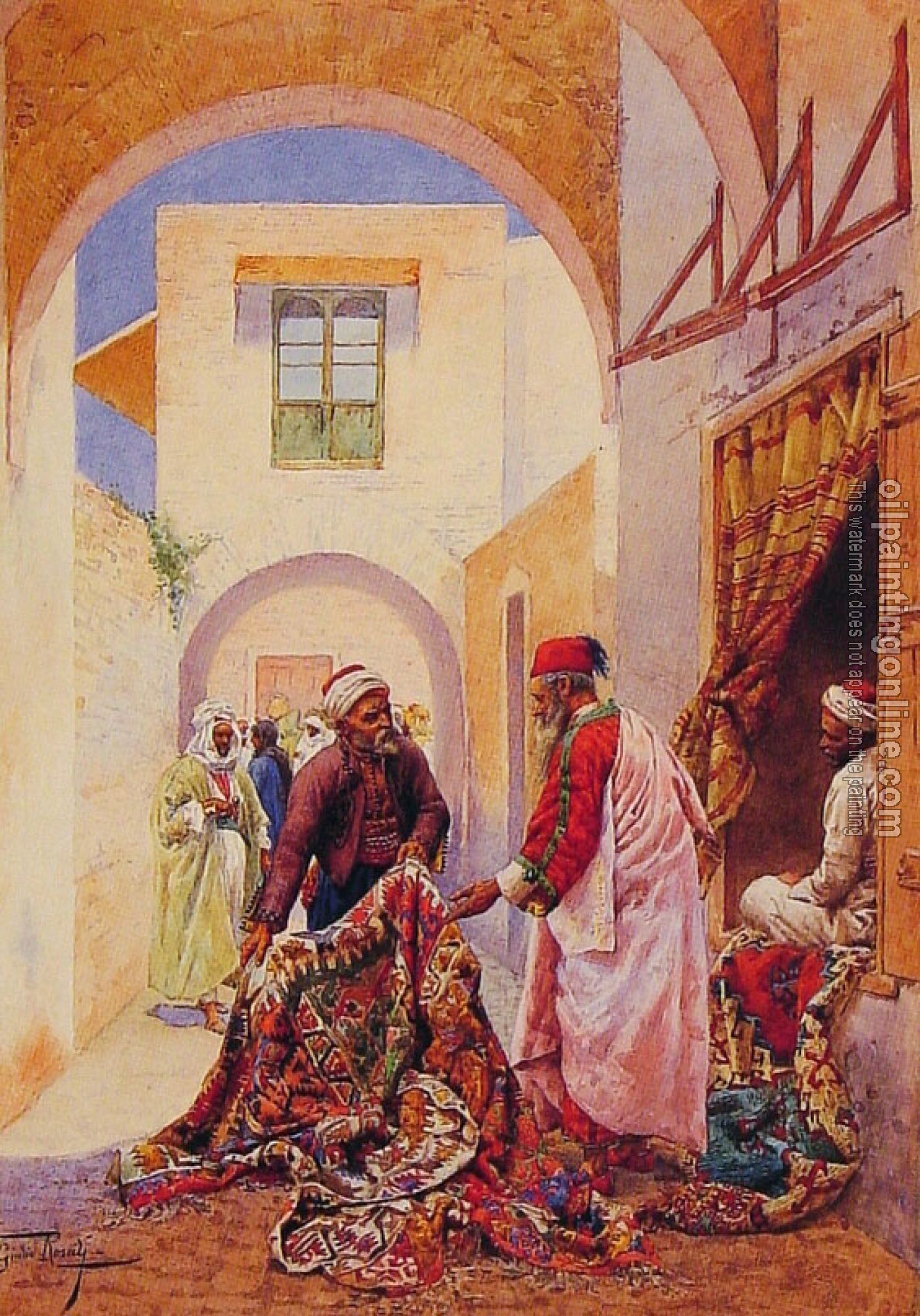 Giulio Rosati - The Carpet Sellers